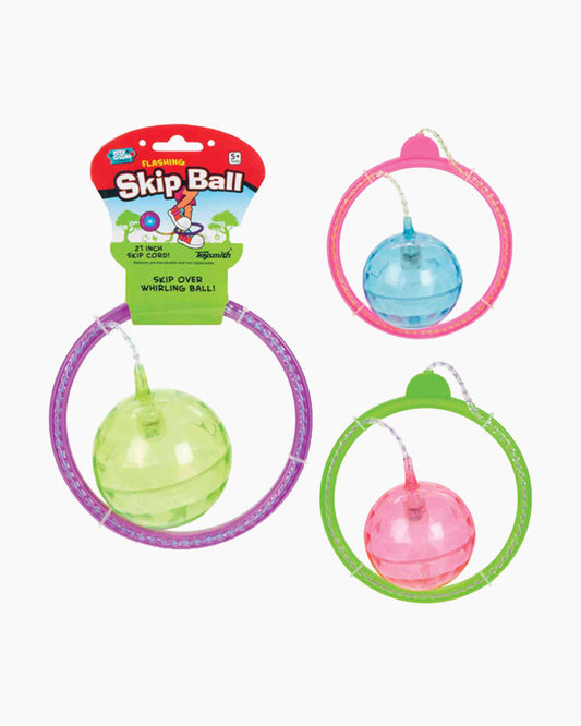 Playground Classics Flashing Skip Ball-Toysmith-Kidz Toys