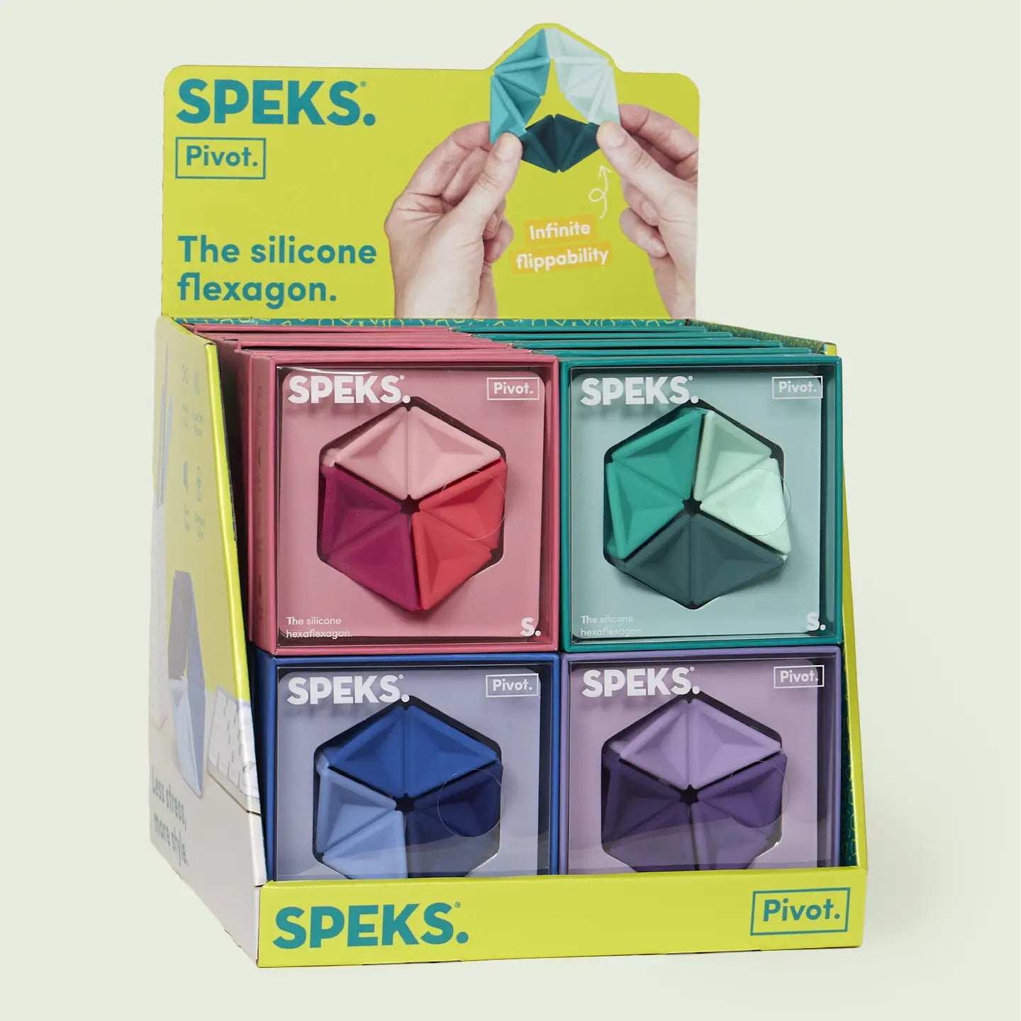 Pivot Silicone Flexagon