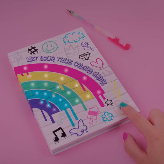 GRAFFITI IT’S LIT JOURNAL AND PEN-Make It Real-Kidz Toys