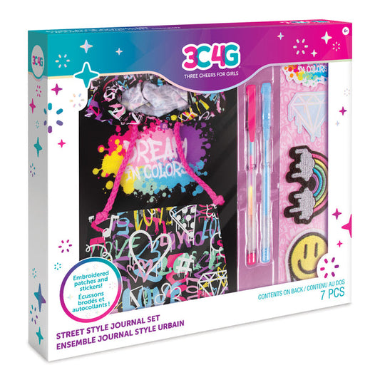 GRAFFITI STREET STYLE JOURNAL SET-Make It Real-Kidz Toys
