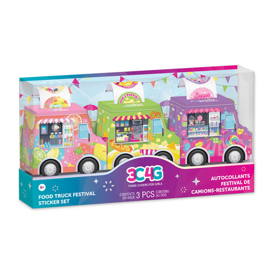 FOOD TRUCK FESTIVAL STICKER SET, Stickers, Sticker Set