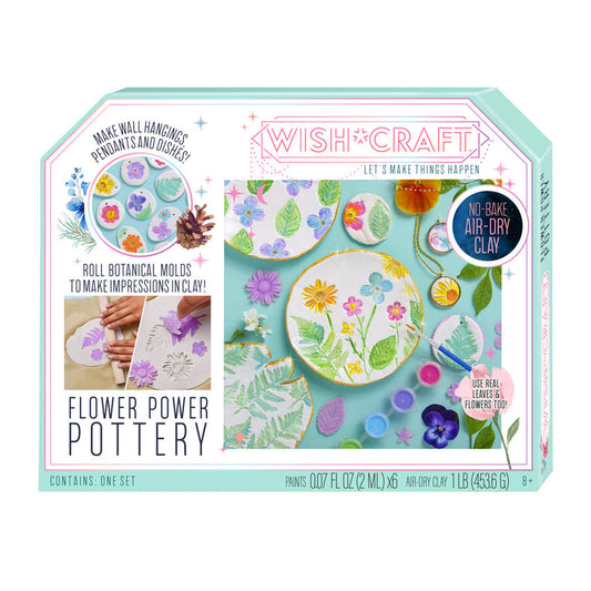 Flower Power Pottery, DIY, Crafts