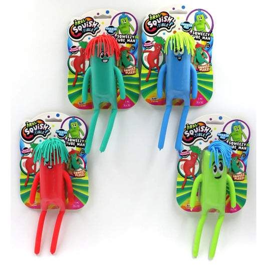 Irre-Squish-Tible Sqweezy Tube Man