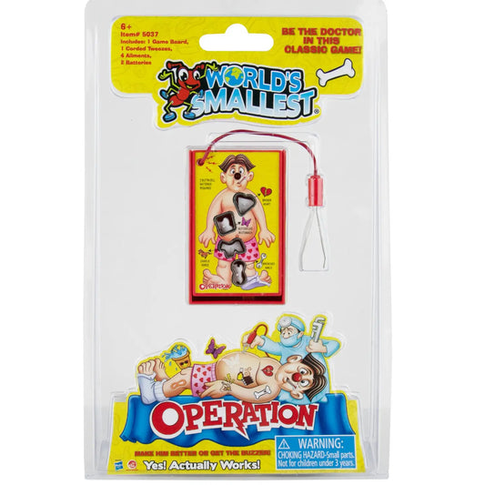 World's Smallest Operation Game
