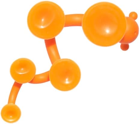 Oogi Pilla by MOLUK-Toys-Fat Brain Toys-Unique caterpillar-shaped suction cup toy Encourages creative thinking, imaginative play, exploration, experimentation Features 5 suction cups sized big to small Suction cups stick to any smooth surface - Pull to hear them pop Different suction cup sizes create different pitches-Kidz Toys