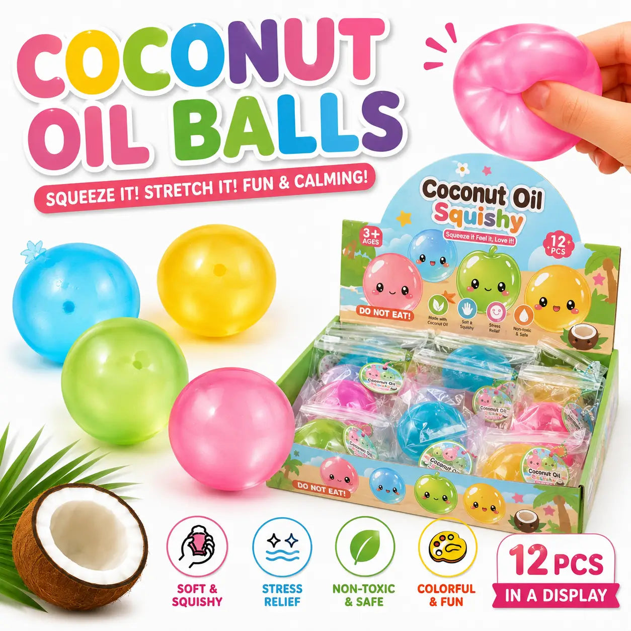 Coconut Oil Squishy
