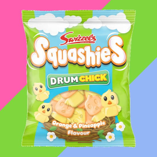 Swizzels Squashies Drum Chick Orange & Pineapple, Candy, Swiftie Candy