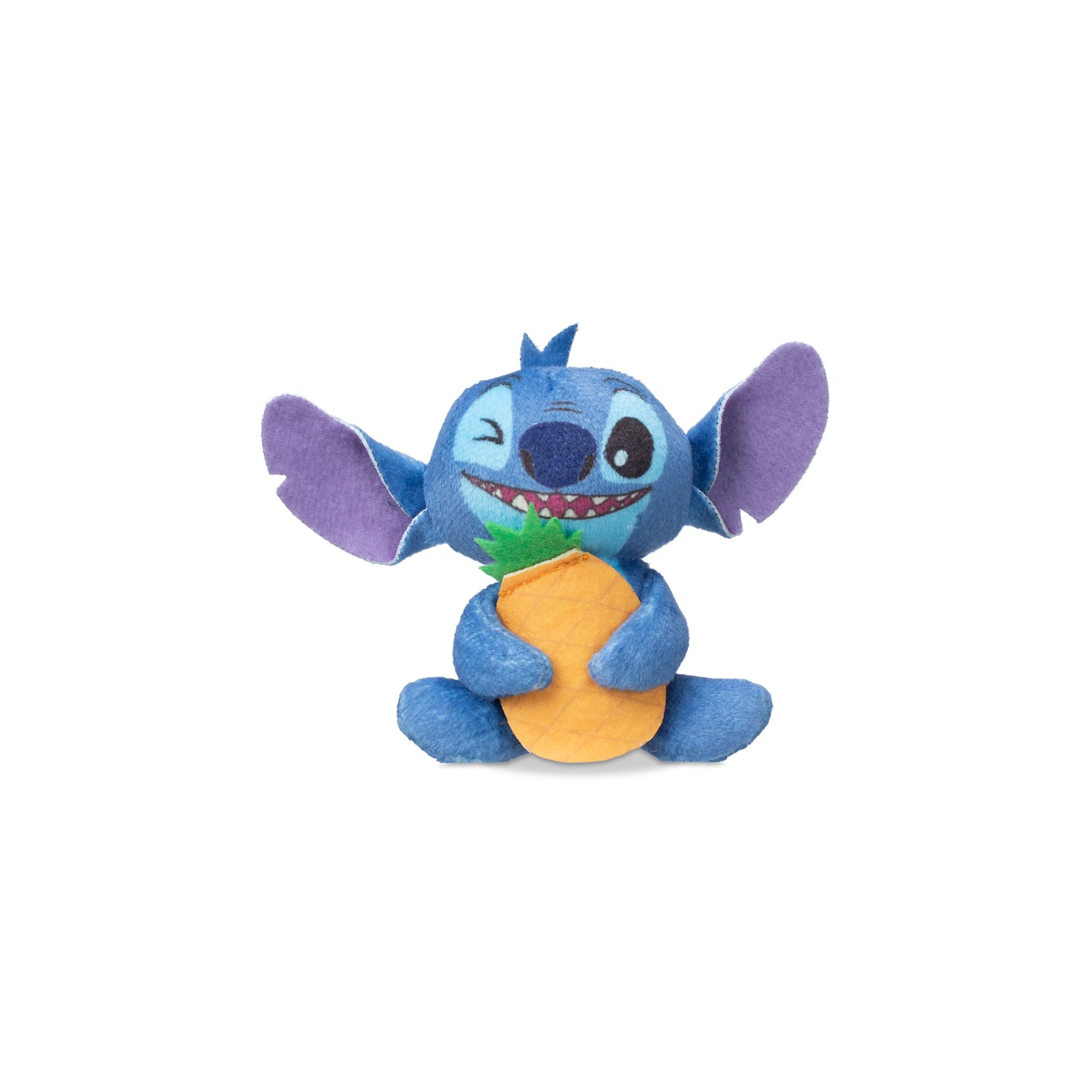 Disney Stitch Micro Teenies Plush-Toys-Schylling-Shrink the fun with Micro Teenies Disney Stitch! These three inch mini collectibles bring Stitch and Angel to life in adorable poses and outfits. Collect all six for big smiles in a tiny package! Each plush sold INDIVIDUALLY!-Kidz Toys