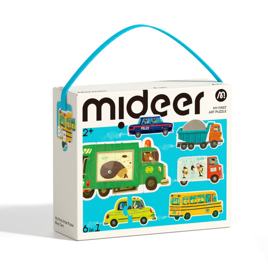 Mideer my first artist puzzle:busy cars