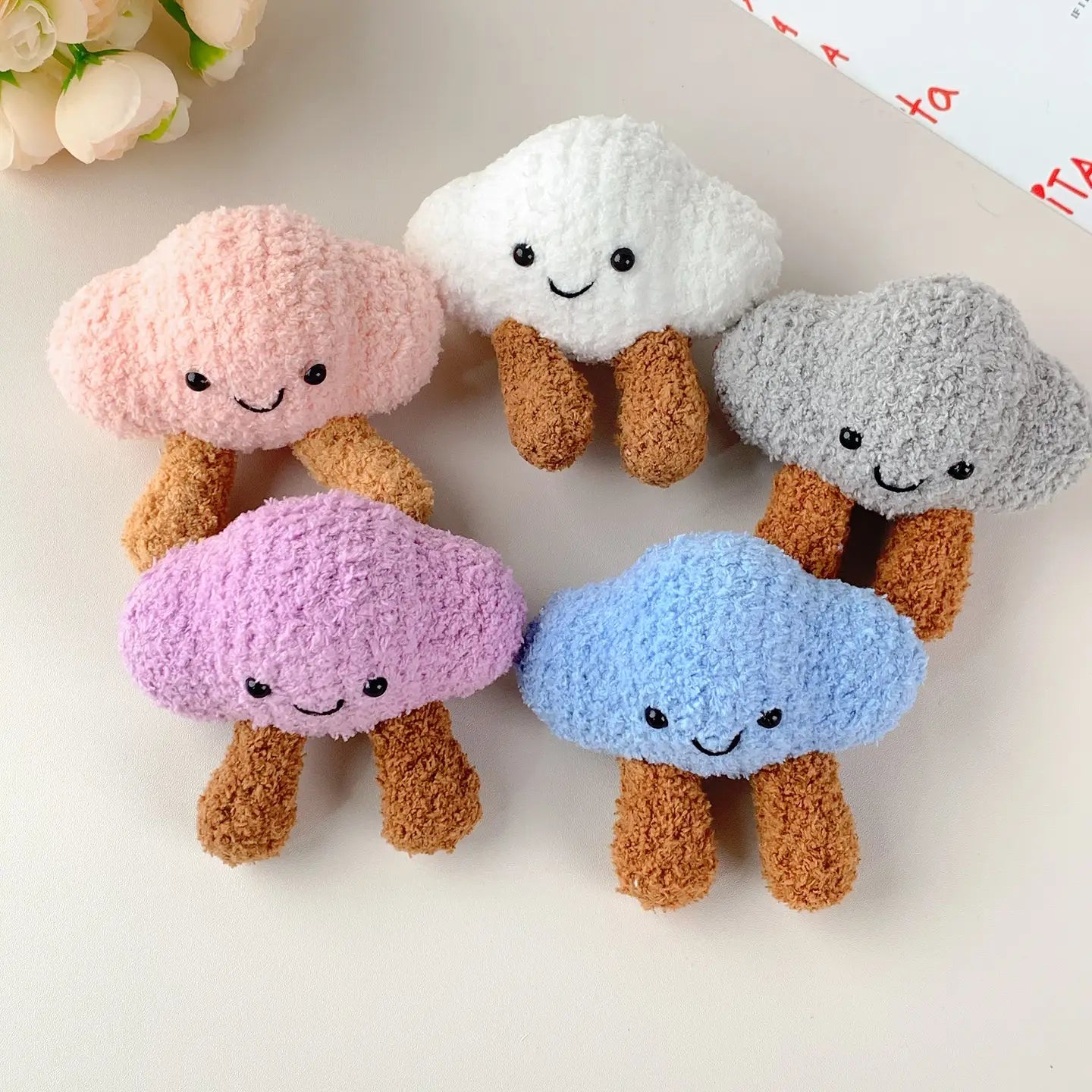 Cloud Crochet Jellycat-Inspired Plushies -Keychains & Bag Charms