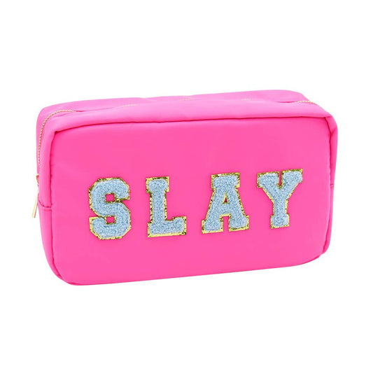 Mavi Bandz Varsity Collection Cosmetic Bag "Slay"