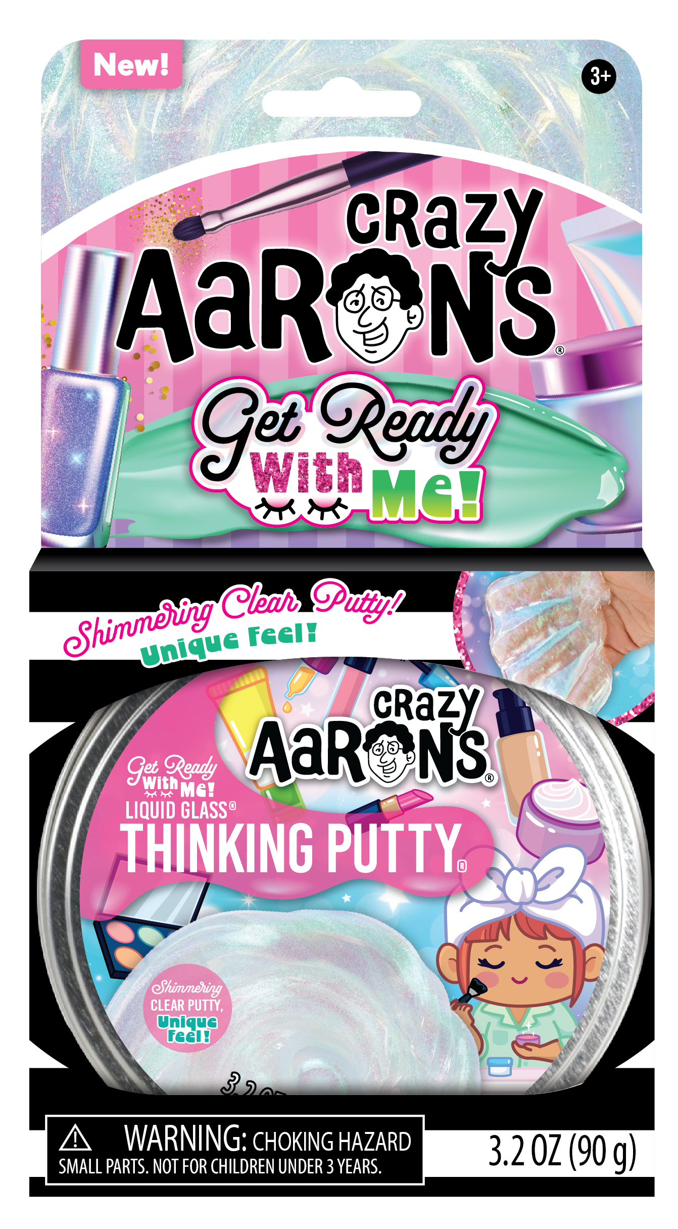 Crazy Aarons Thinking Putty - Get Ready With Me, Thinking Putty