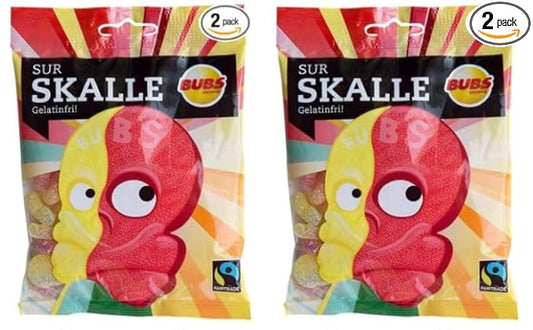 Bubs Sour Skulls-Sweetish- Scandinavian-Kidz Toys