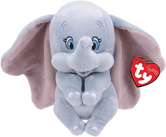 Ty Beanie Baby - Dumbo The Elephant - 6", TY, Beanie Baby, Dumbo