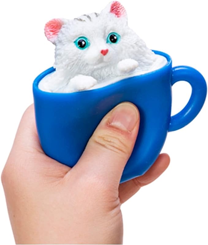 POP A CHINO KITTIES-Toys-Schylling-Available in 4 assorted cat styles and 2 cup colors-Kidz Toys
