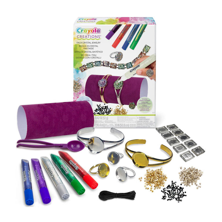 Crayola Creations FAUX CRYSTAL JEWELRY SET
