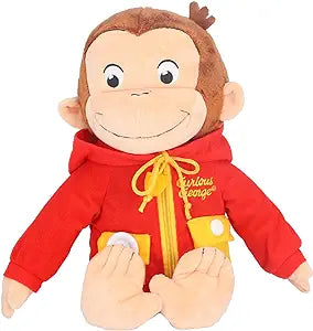 Curious George Learn to Dress Plush - TV Version, Curious George, Plush, Educational