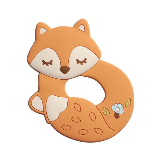 Jordan Fox Silicone Teether-Douglas-Kidz Toys