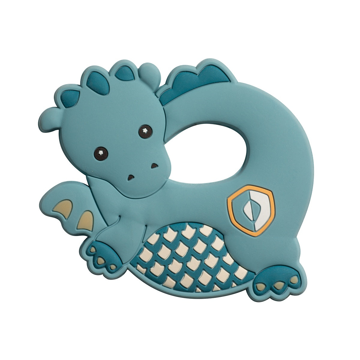Demitri Dragon Silicone Teether, Baby Toys, Baby Teether, Baby