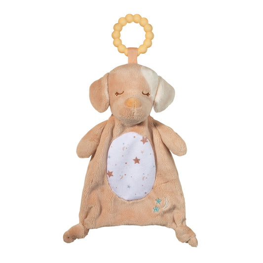 Auggie Tan Puppy Teether, baby toys, baby teether