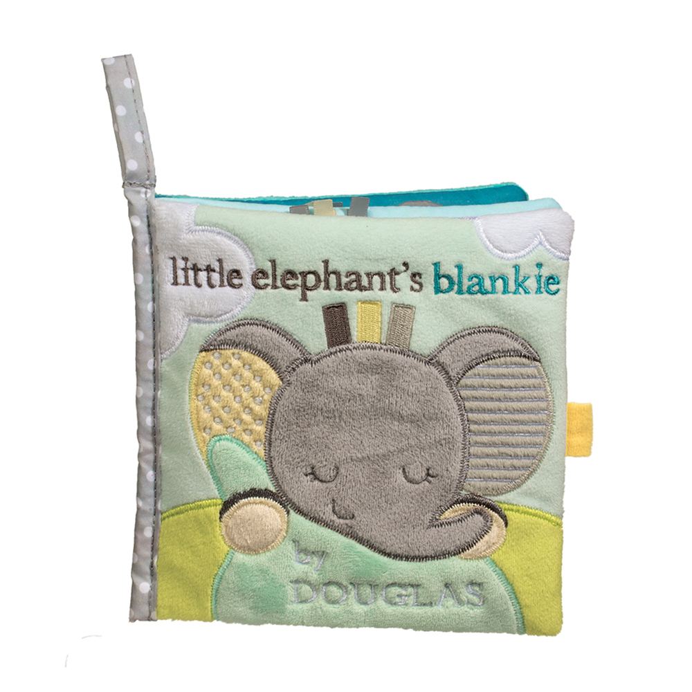 Joey Gray Elephant Soft Activity Book-Douglas-Kidz Toys