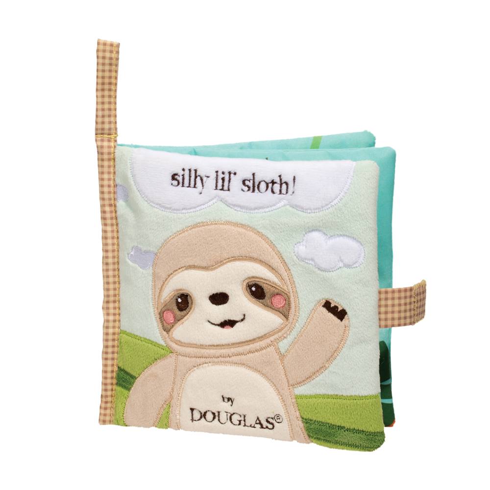 Stanley Sloth Soft Activity Book-Douglas-Kidz Toys