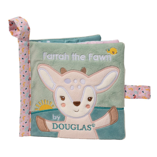 Farah Fawn Soft Activity Book, Douglas, Baby Book, Baby