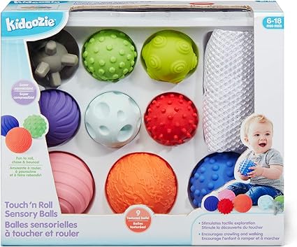 Kidoozie Touch 'n Roll Sensory Balls-Epoch-Kidz Toys