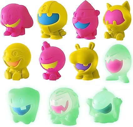 NEEDOH DOHJEE 3 PACK-Toys-Schylling-A collectors three pack of Nee Doh Dohjees. The collector set has two visible and unknown blind pack charater only avaiable in the three pack Great colectible to share at playdates, birthdays and holidays. No Assembly required Ages 3+-Kidz Toys