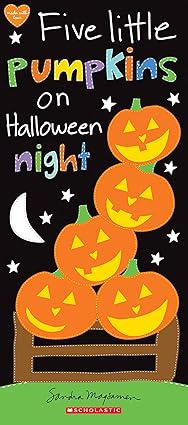 Five Little Pumpkins on Halloween Night, Halloween Book, Kids Book