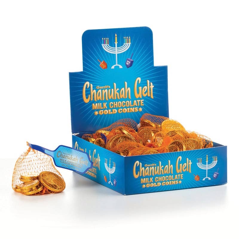Gerrit Chanukah Gold Chocolate Coin Gelt