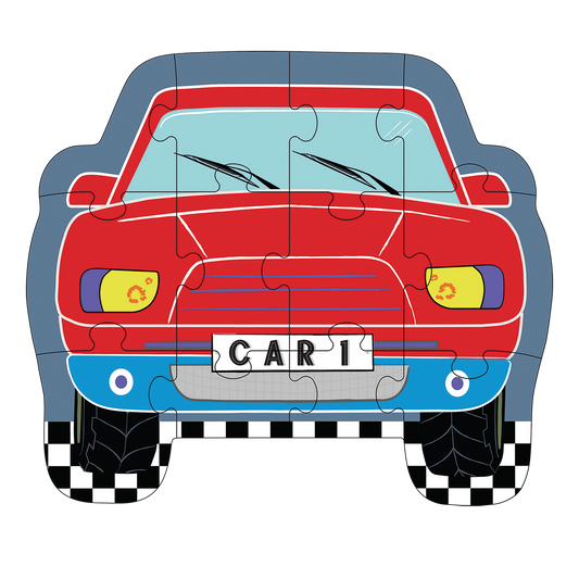 Cars 12 piece jigsaw puzzle, Kids Puzzle, Jigsaw Puzzle