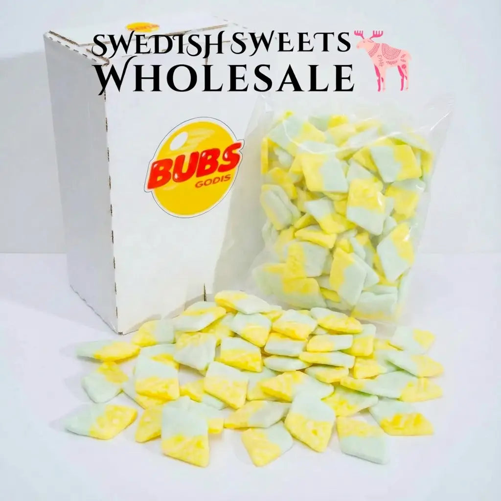 Swedish Candy - Bubs Sour Foam Rombs