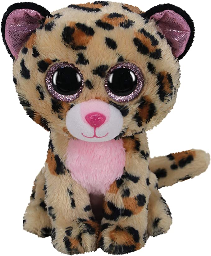 Livvie Leopard Beanie Boo-Ty-Kidz Toys