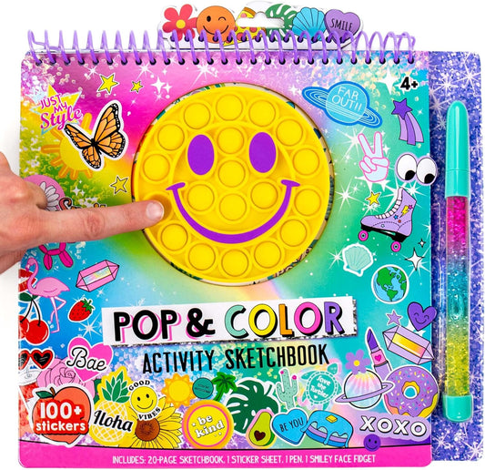 Pop & Color Activity Sketchbook