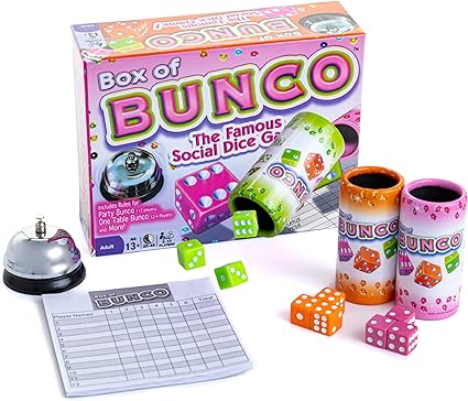 Box of Bunco, board game, dice game