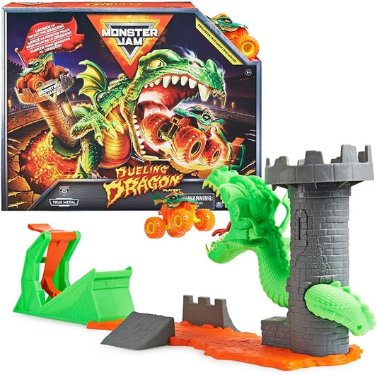 Monster Jam, Dueling Dragon Playset-Spin Master-Kidz Toys
