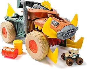 Monster Jam Mini Jam, Megalodon Mad Hog Chomper and Monster Truck