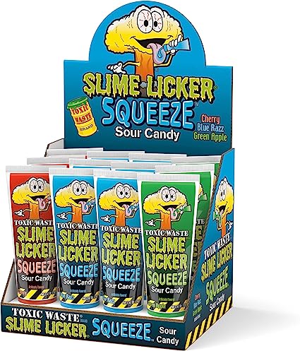 Toxic Waste Slime Licker Squeeze Candy-Grandpa Joe-Kidz Toys