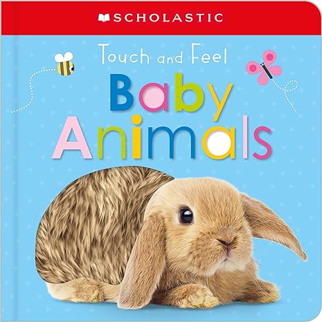 Touch and Feel Baby Animals-Scholastic-Kidz Toys