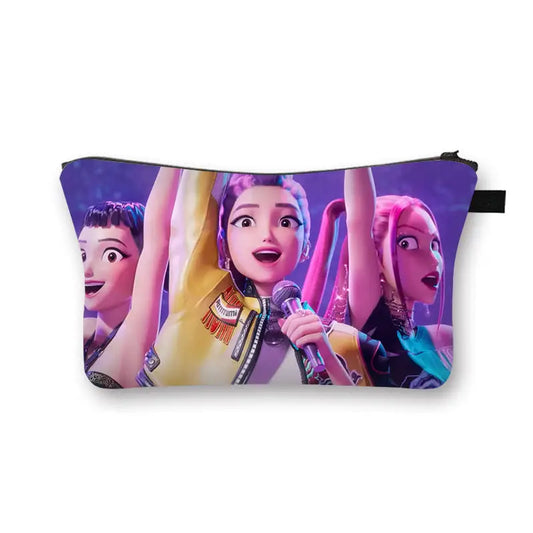 K-pop demon hunters 2 inspired cosmetic bag