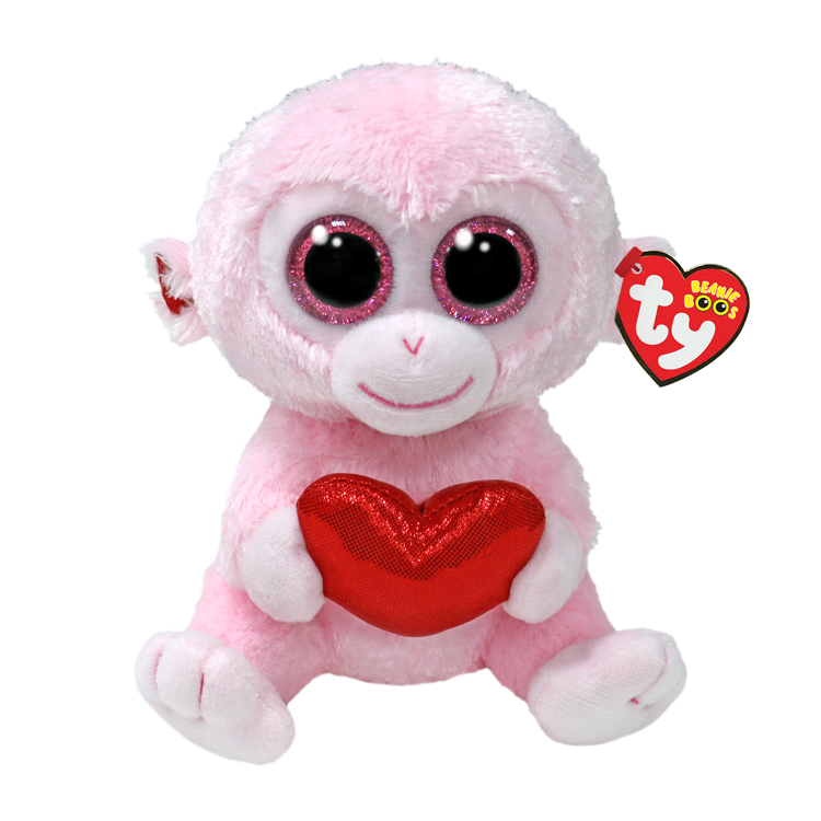 Gigi MONKEY WITH HEART-Ty-Kidz Toys