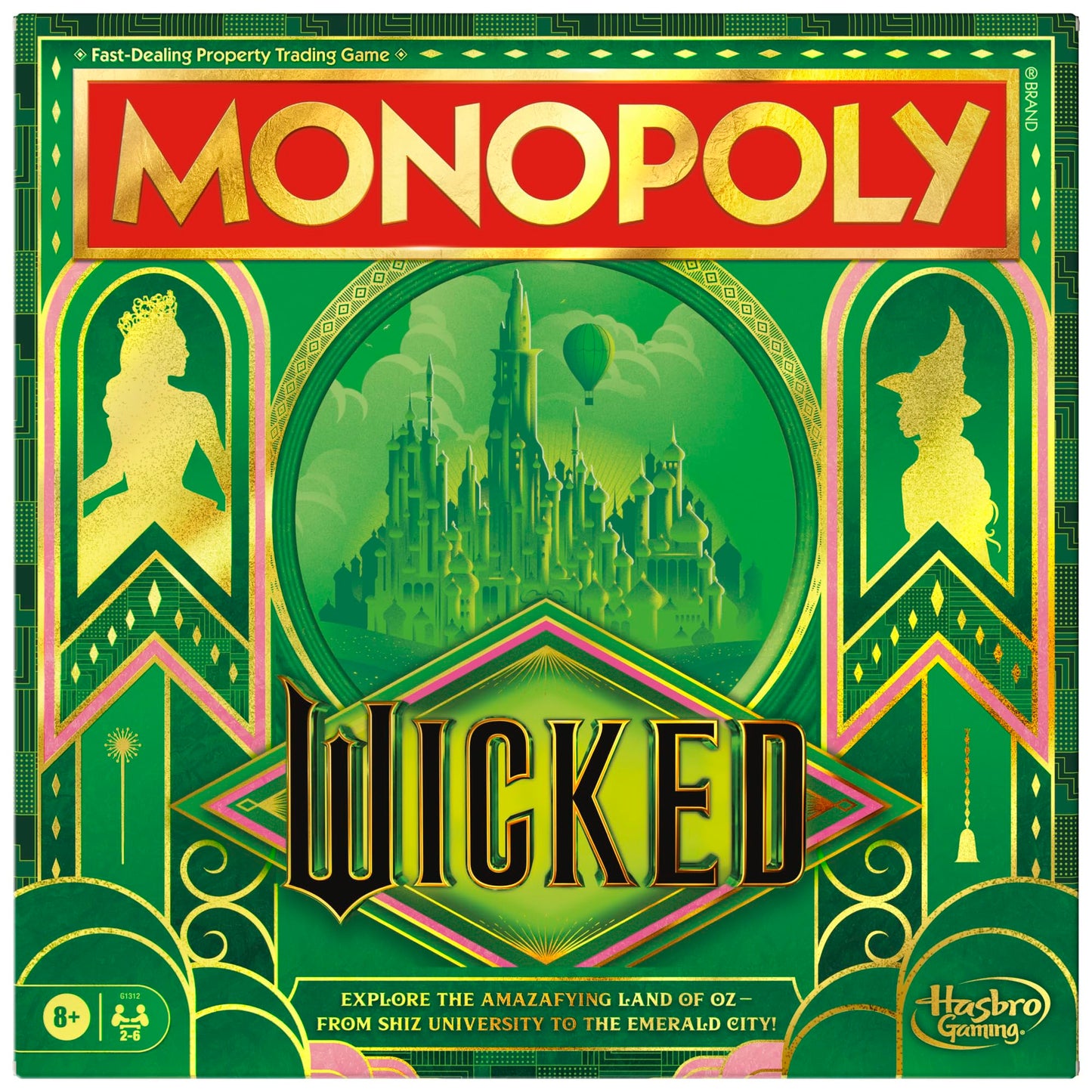 Wicked monopoly, monopoly, wicked edition monopoly, wicked