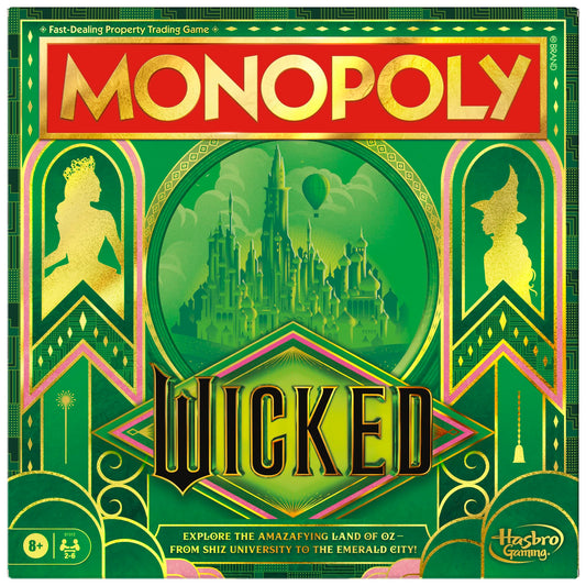 Wicked monopoly, monopoly, wicked edition monopoly, wicked