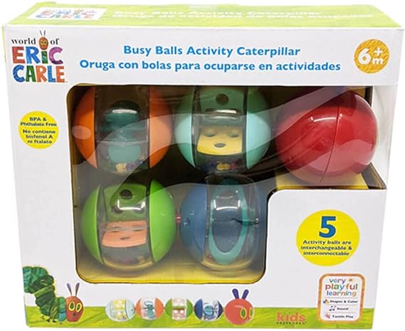 Eric Carle Busy Balls Toy, Ball Toys, Baby Toys