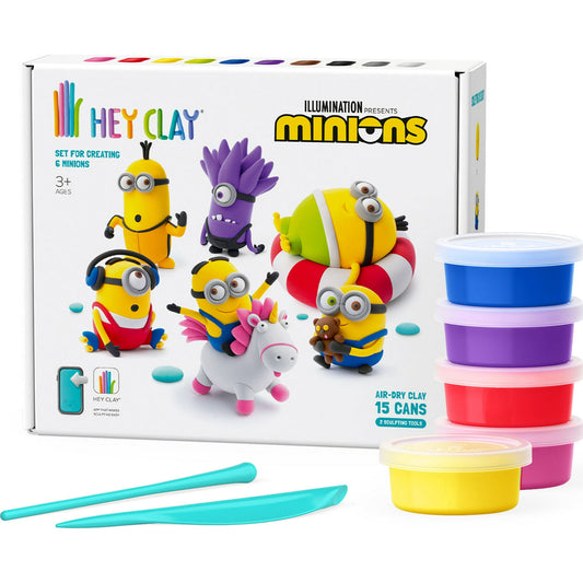 Hey Clay Minions, Clay, Clay Set, Interactive Toys