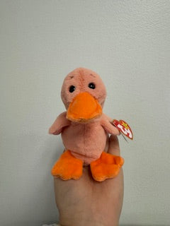 QUACKER JAX - duck orange-Ty-Kidz Toys