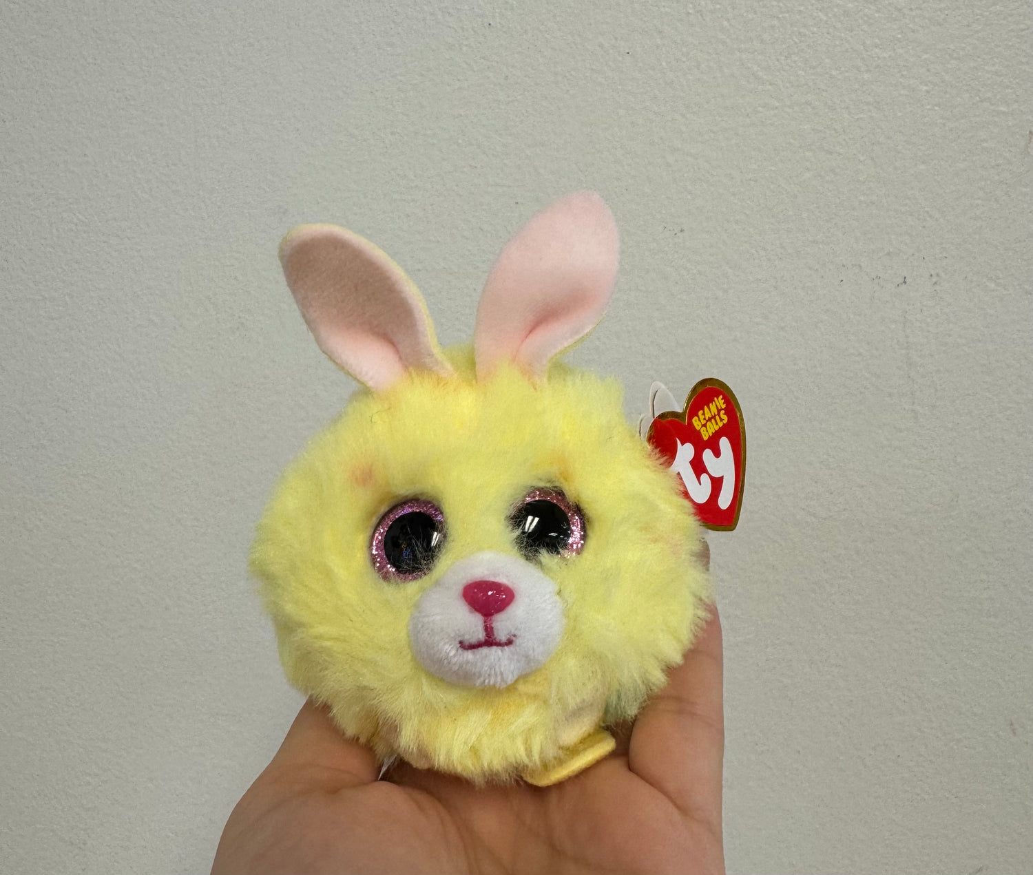 LEMON - bunny yellow ball-Ty-Kidz Toys