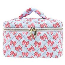 Blue Bow Vanity Bag