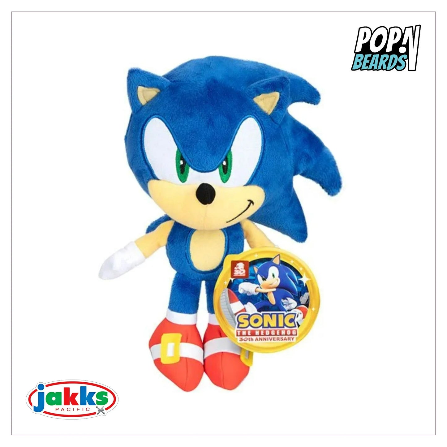 Sonic the Hedgehog 30th anniversary plush figure toy